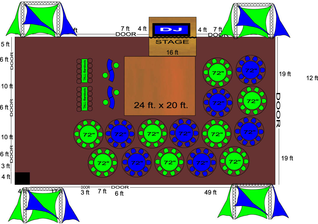 floorplan venue mitzvah layout